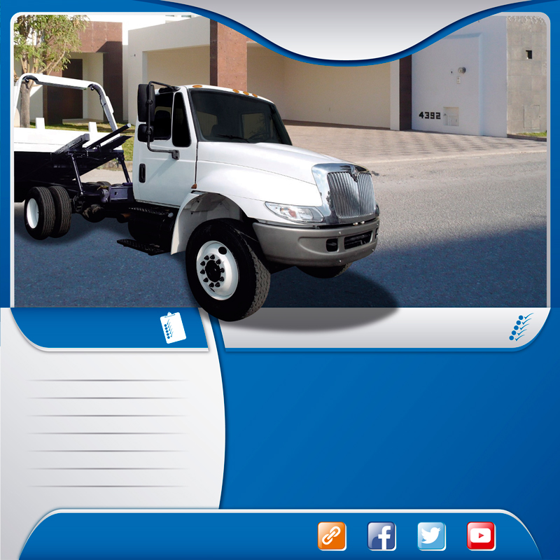  Autolineas en camión rabon rampa hidráulica