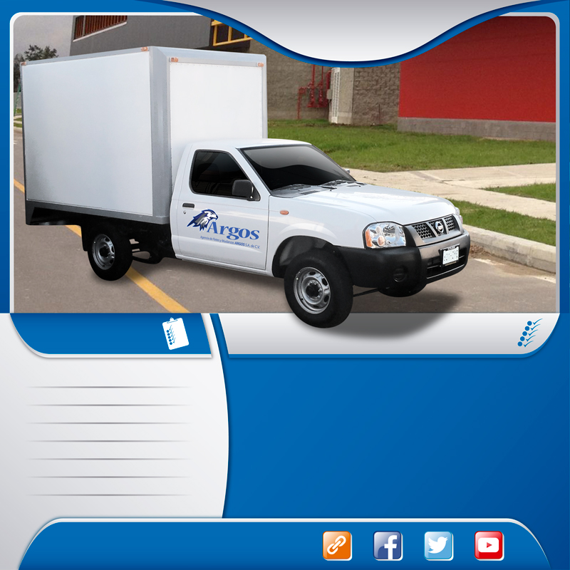  Autolineas en camioneta pick up caja cerrada